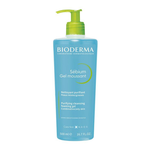 Sebium Gel Moussant Cleansing Gel Body Wash 500ml