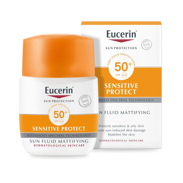 Sensitive Protect Mattifying Face Sun Fluid Sunscreen SPF50+ 50ml