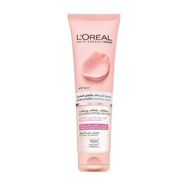 Rare Flowers Cleansing Gel Cream Dry & Sensitive Skin 150ml