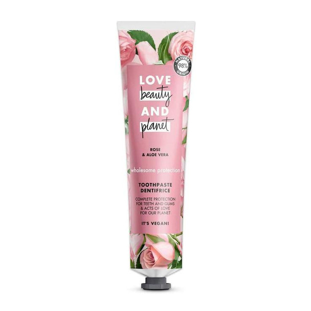 Wholesome Protection Toothpaste Rose & Aloe Vera 75ml