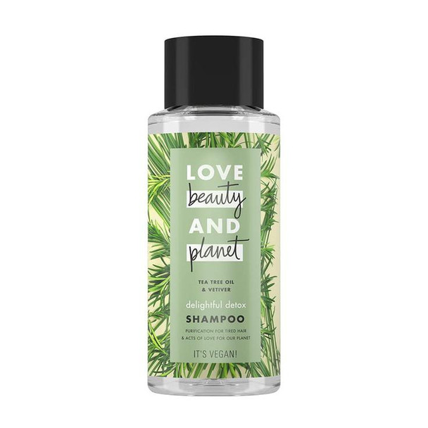 Delightful Detox Shampoo Tea Tree Oil & Vetiver 400ml