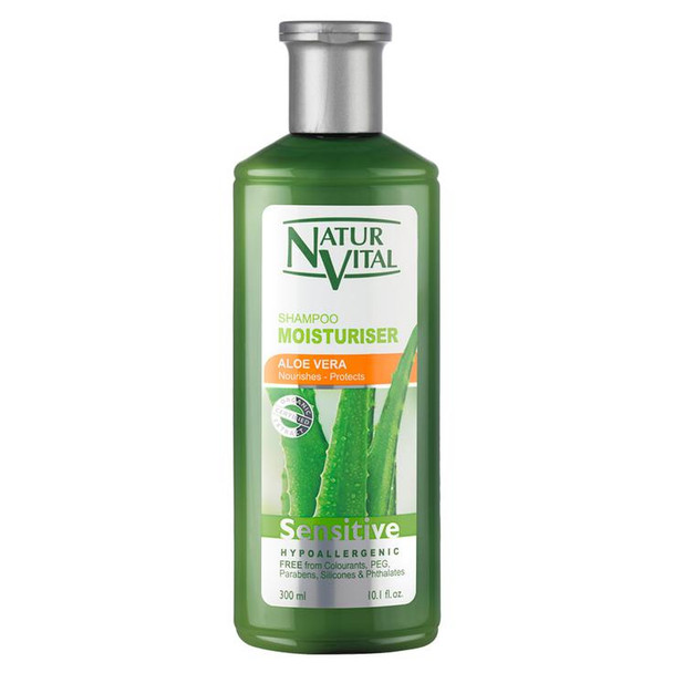 Sensitive Moisturiser Shampoo Aloe Vera 300ml