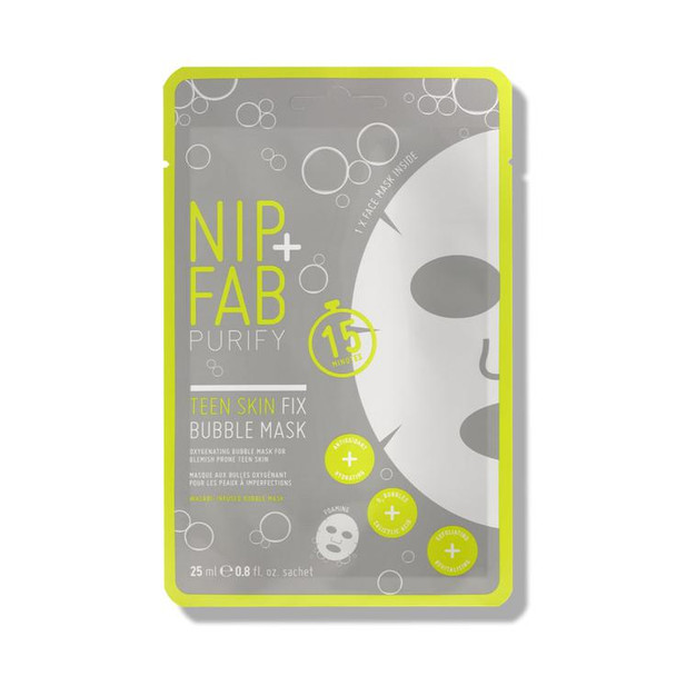 Teen Skin Fix Bubble Sheet Mask 1pc