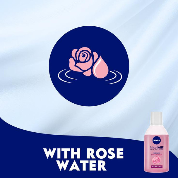 MicellAIR Skin Breathe Cleansing Micellar Water Rose Water 400ml
