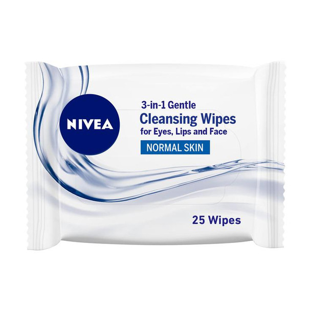 3-in-1 Gentle Cleansing Wipes Normal Skin 25pcs