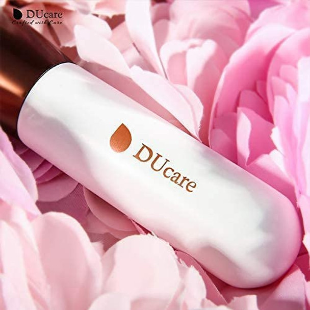 DUcare Flat Top Kabuki Foundation Brush + Makeup Sponge 2PCS