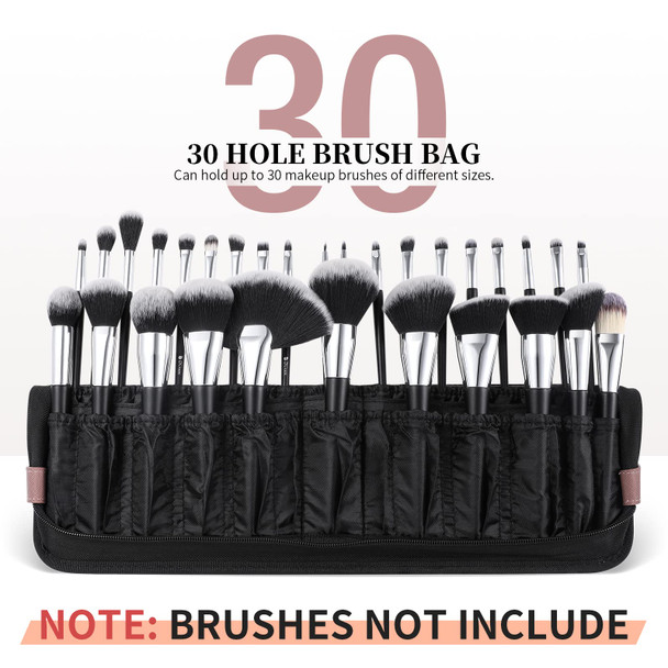 DUcare Makeup Brushes Professional 27Pcs + DUcare Makeup Brush Organizer
