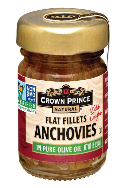 Crown Prince Flat Anchovies In Oil