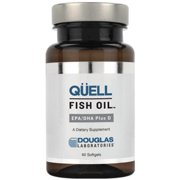 Douglas Labs- Quell Fish Oil EPA/DHA + D 60 softgels