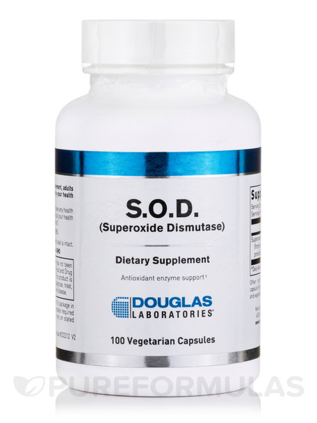 Douglas Labs- SOD Superoxide Dismutase 100 vegcaps
