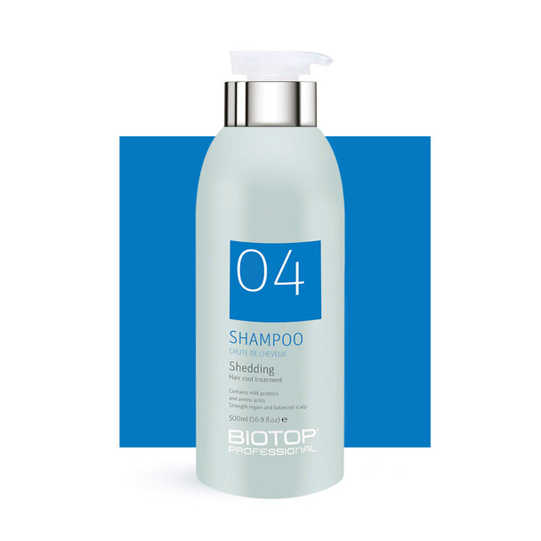 04 Shedding Shampoo for Damaged Hair 16.9 fl oz Biotop Professional