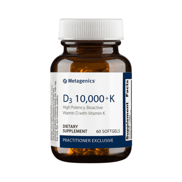 Metagenics- D3 10,000 + K 60 Gels