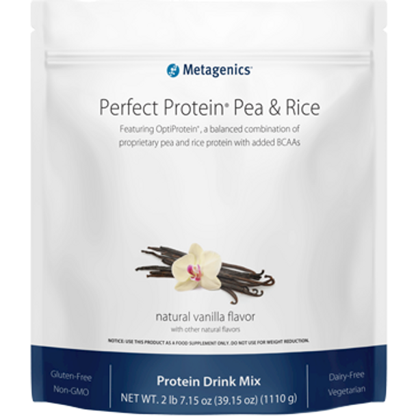 Metagenics- Perfect Protein Pea & Rice Van 30 srv
