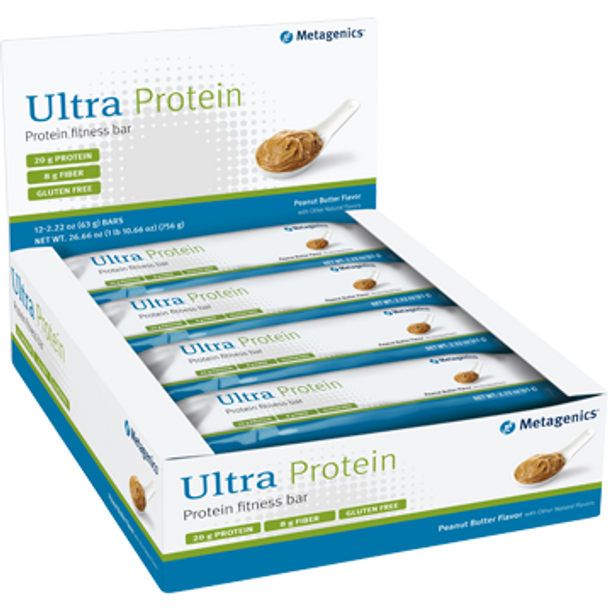 Metagenics- Ultra Protein Peanut Butter 12 Bars