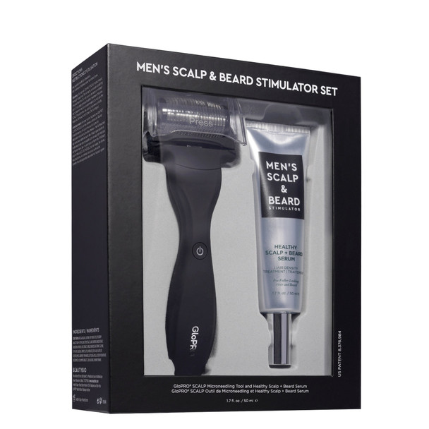 BeautyBio Mens Scalp & Beard Stimulator Set