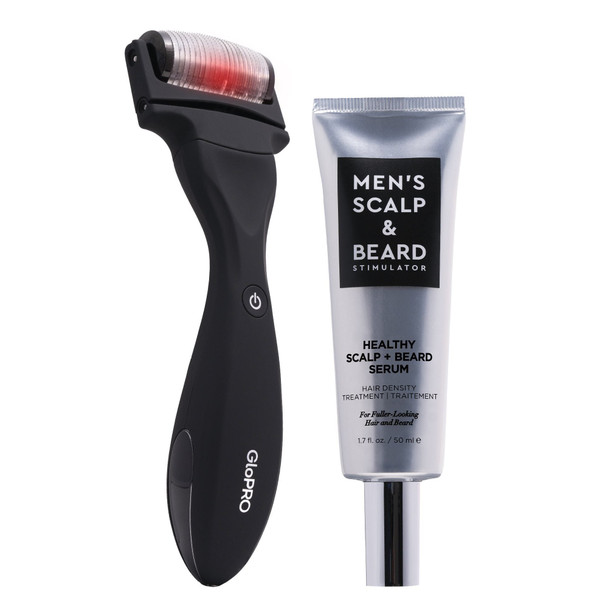 BeautyBio Mens Scalp & Beard Stimulator Set