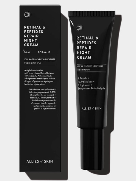 allies of skin Retinal & Peptides Repair Night Cream