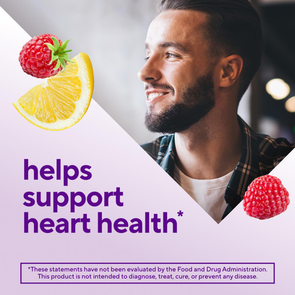 Vitafusion Omega 3 EPA/DHA Gummy Vitamins for Adults Dietary Supplement Lemon, Berry & Cherry Flavors 120 Each