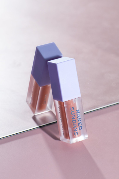 Naked Sundays AUS SPF50 Glow + Go Lip Oil in Salted Caramel