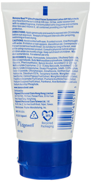 Banana Boat Face Sun Lotion SPF 50 60 ml