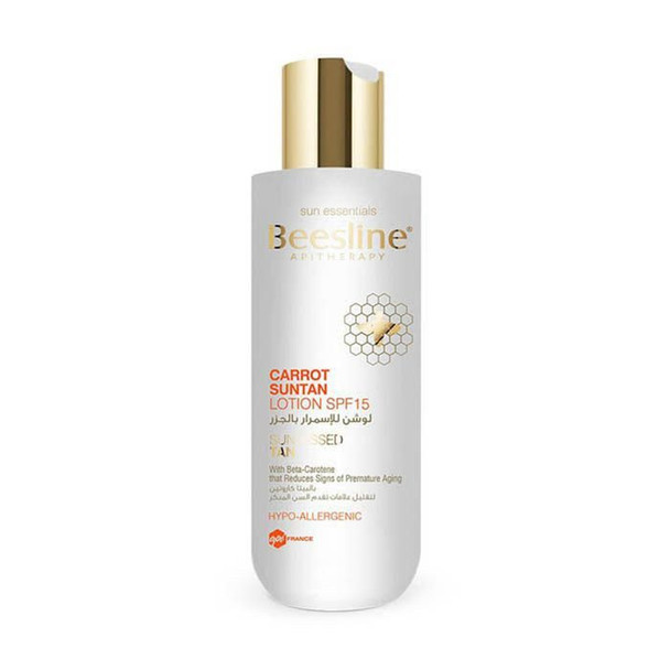 Beesline Carrot Suntan Lotion SPF 15 200 ml