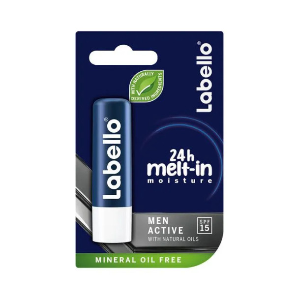 Labello Men Active Lip Balm Spf15 4.8gm