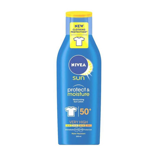 Nivea Sun Protection & Moisturizing Lotion Spf50 200ml