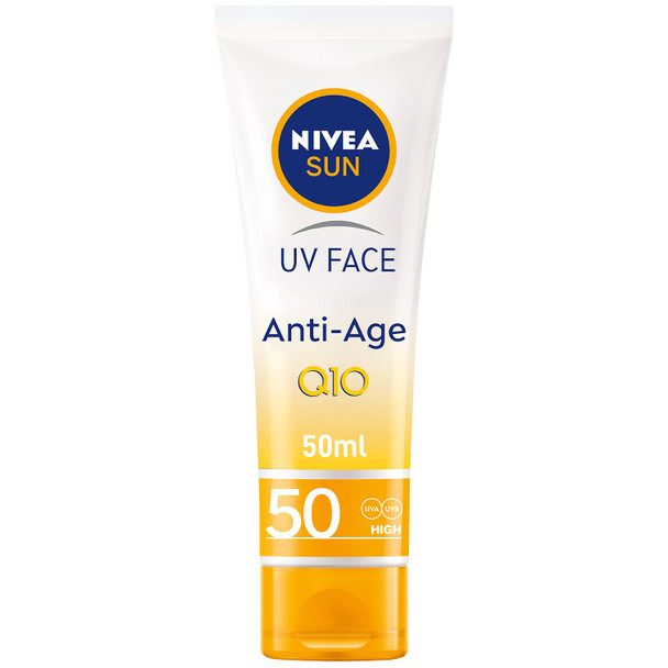 Nivea Sun Uv Face Anti Aging Spf50 Cream 50ml