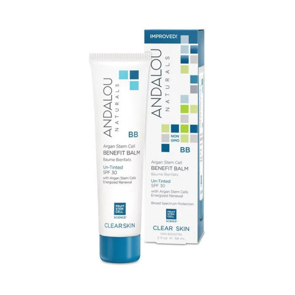 Andalou Oil Control BB Beauty Balm Un-Tinted SPF 30