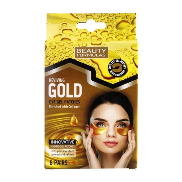 Beauty Formulas Gold Reviving Eye Gel Patches 6's