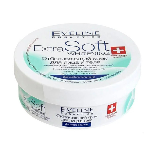 Eveline Extra Soft Whitening Cream 200 ml