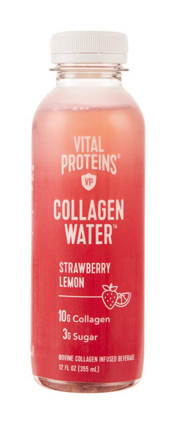 Vital Proteins, Collagen Water Strawberry Lemon, 12 Fl Oz