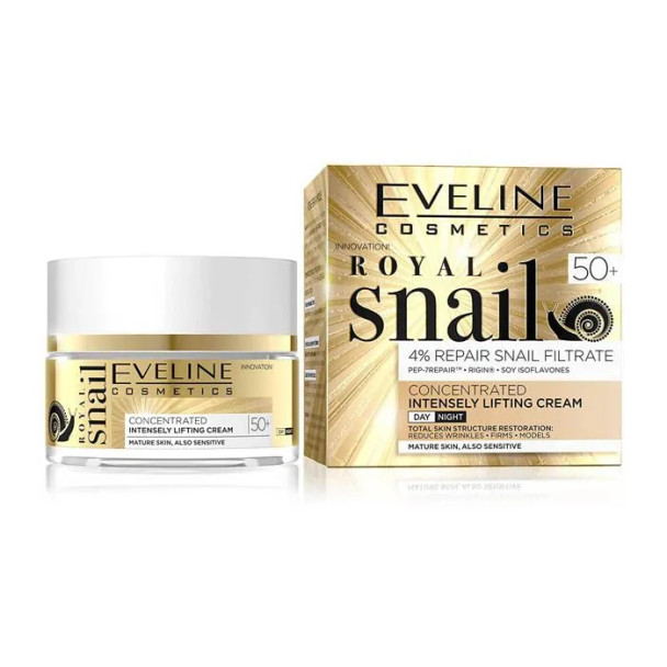 Eveline Royal Snail Concentrated Intensely Lifting Day & Night Cream 50+ 50 ml