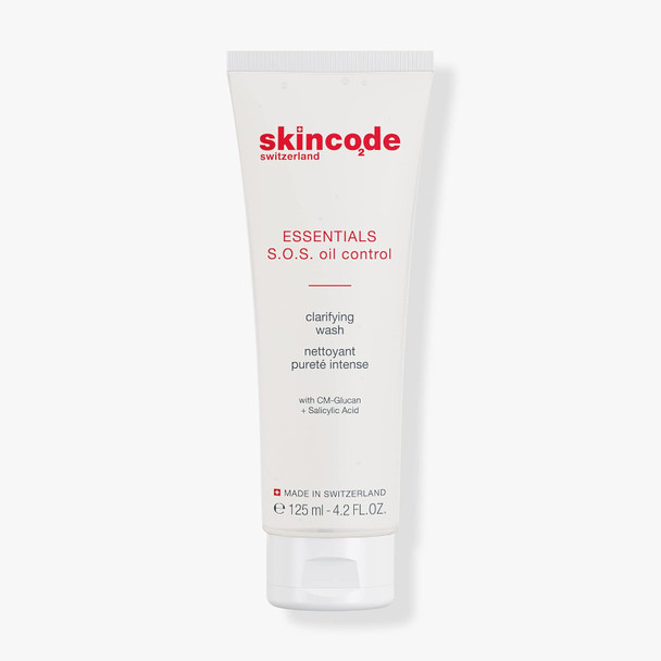 Skincode Essentials S.O.S Oil Control Clarifying Wash 125Ml Skincode Essentials S.O.S Oil Control Clarifying Wash 125Ml