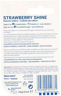 Labello Strawberry Shine Lip Balm 4.8 Gm