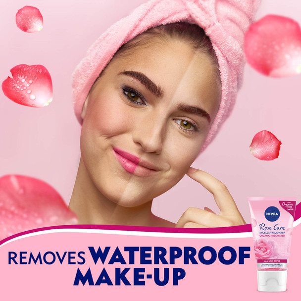 Nivea Face Micellair Rose Water Face Wash 150ml