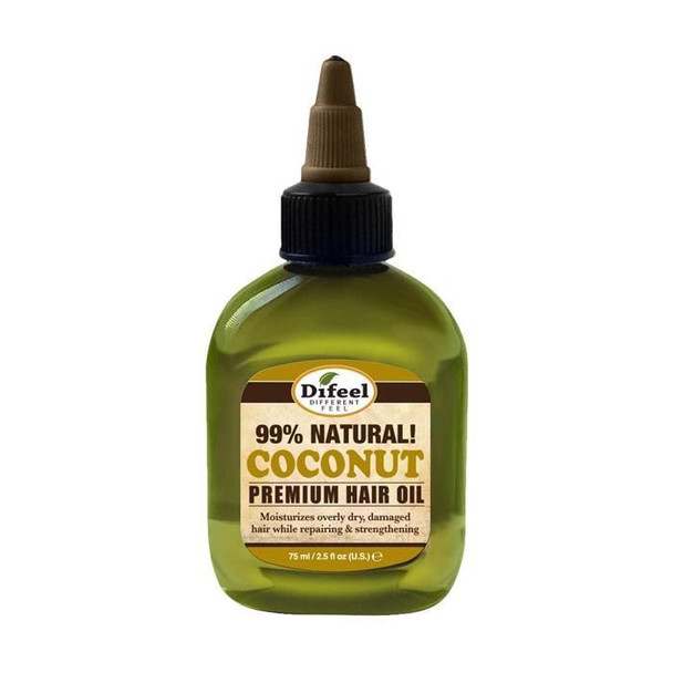 Difeel Premium Natural Hair Oil Coconut 75 ml