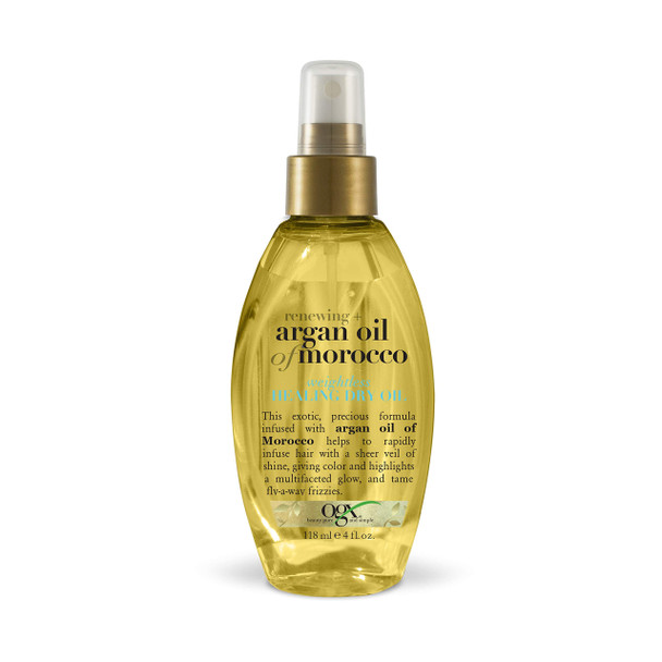 OGX Renewing + Argan Oil of Morocco Weightless Healing Dry Oil, 4 Ounce