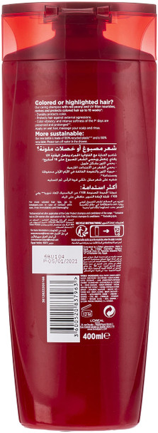 Loreal Elvive Colour Protect Shampoo 400 ml