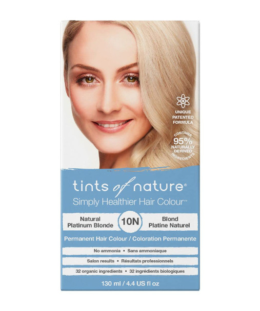 Tints Of Nature Permanent Hair Color- 10N Natural Platinum Blonde