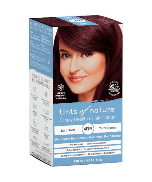 Tints Of Nature Permanent Hair Color - 4Rr Earth Red