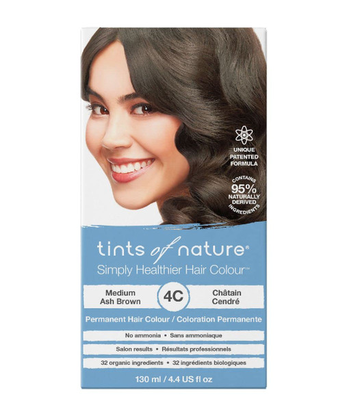 Tints Of Nature Permanent Hair Color - 4C Medium Ash Brown