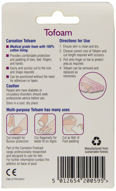 CARNATION Footcare Tofoam