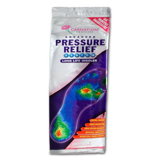 Carnation Advanced Pressure Relief Insoles 1 Pair