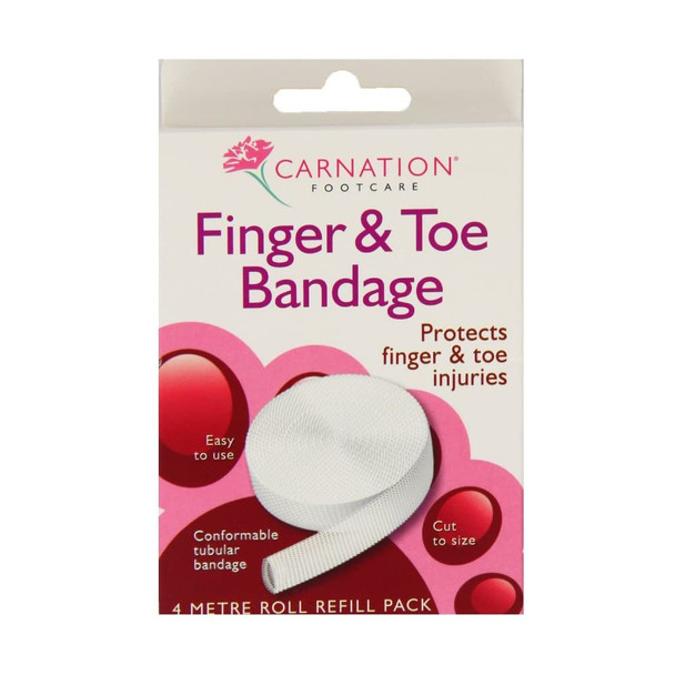 6 x Carnation FingToe Bandage Ref