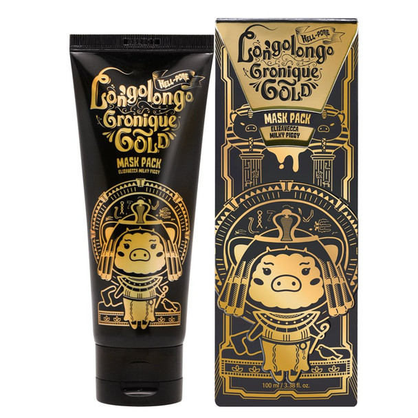 Elizavecca Milky Piggy HellPore Longo Longo Gronique Gold Mask Pack