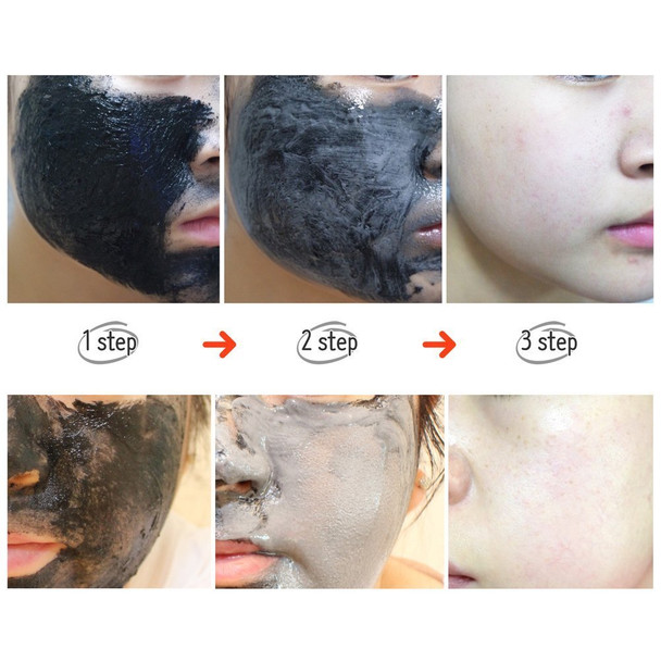 Elizavecca Milky Piggy Hell Pore Bubble Blackboom Charcoal Cleansing and Remove Sebum Pore Pack