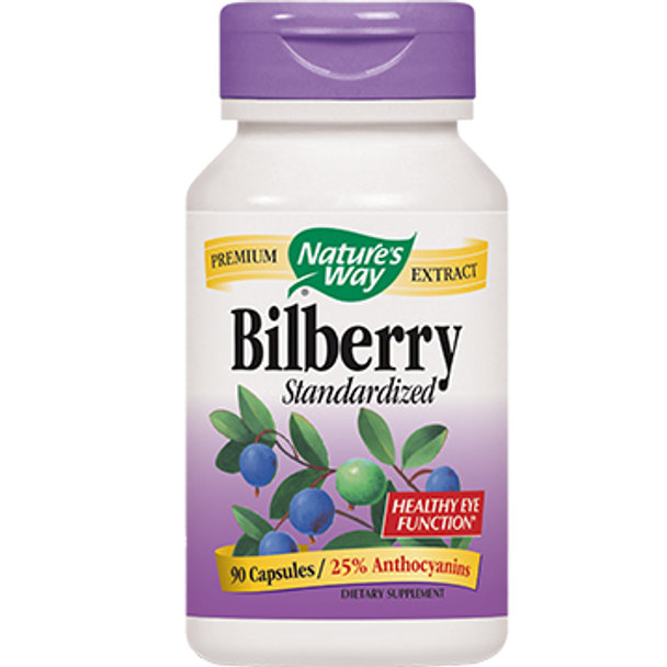 Natures Way Bilberry 80 mg 90 caps Natures Way Bilberry 80 mg 90 caps