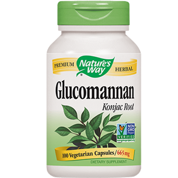 Natures Way Glucomannan 100 caps 665 mg