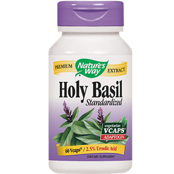 Natures Way Holy Basil 60 vegcaps